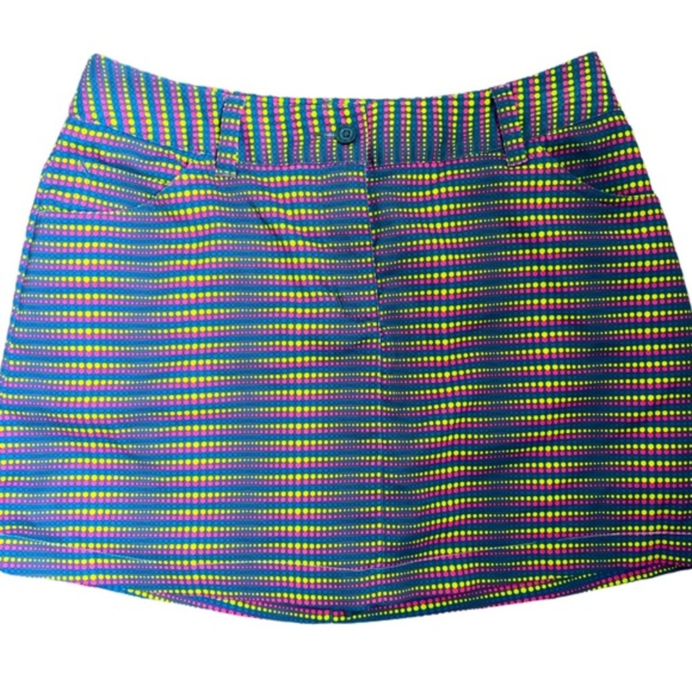 Slazenger Golf Skort - 2 blk , blue pink , polyester - Picture 1 of 5